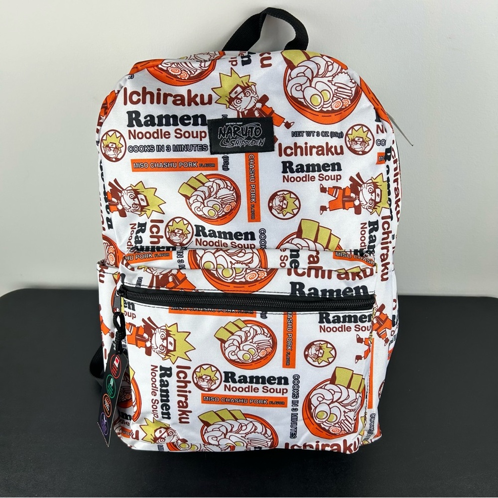 Naruto Ichiraku Ramen All over Print Backpack 17-Inches with Laptop Sleeve